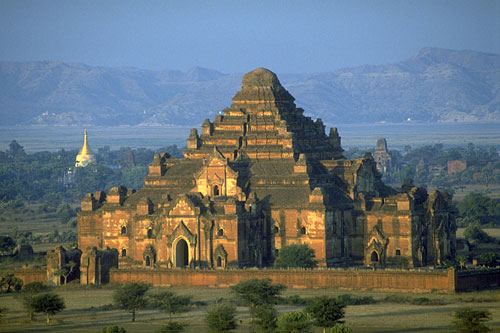 Shwezigon Temple in Burma